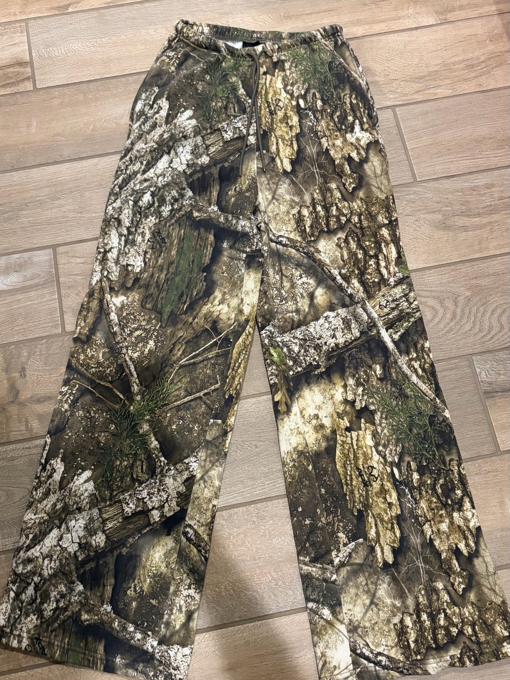 Nike Jordan Brooklyn Realtree Camo Pants wide leg women’s XS